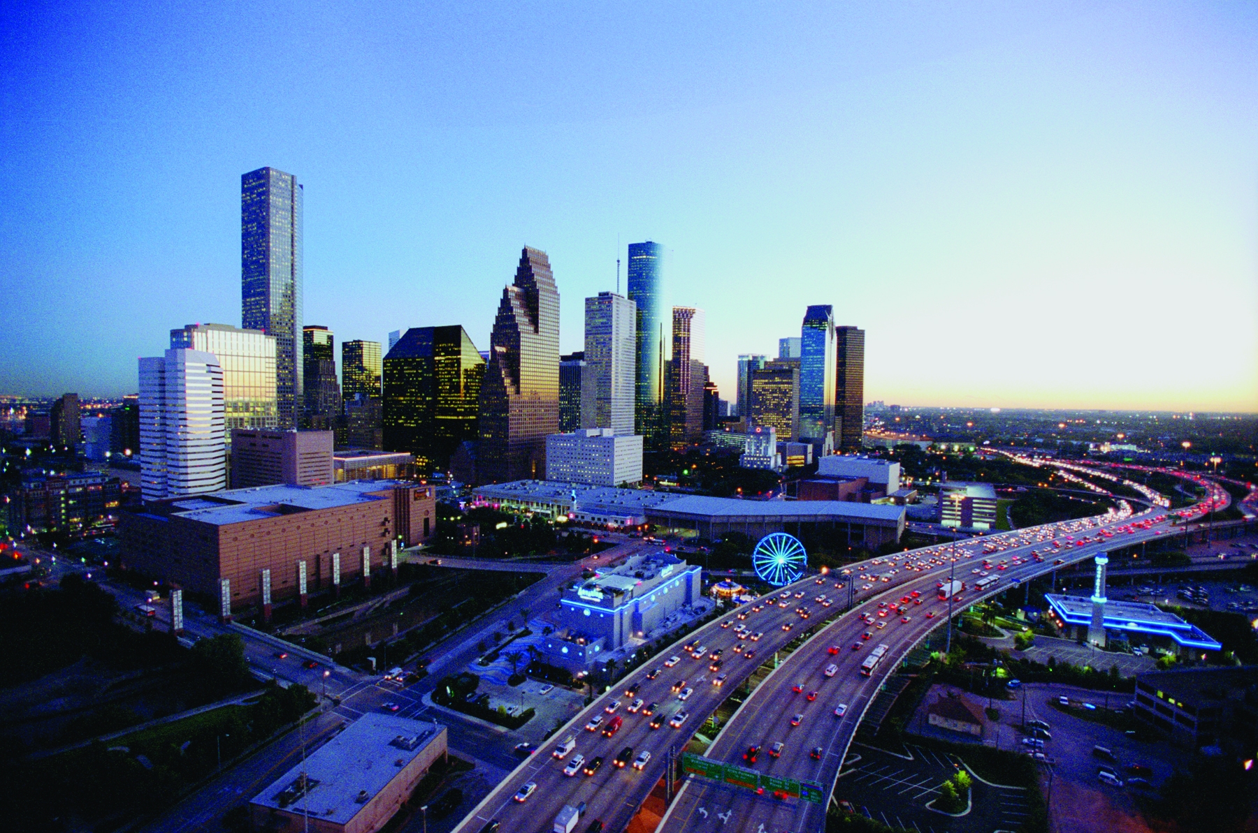 Houston_Skyline_-_Aerial_-_7cvb | Kaleidoscope Adventures