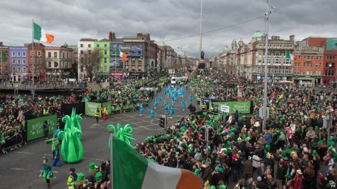 St Patricks Day Parade, Kaleidoscope Adventures