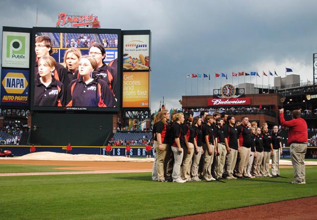 Golden Opportunity to Perform The National Anthem Banner Image