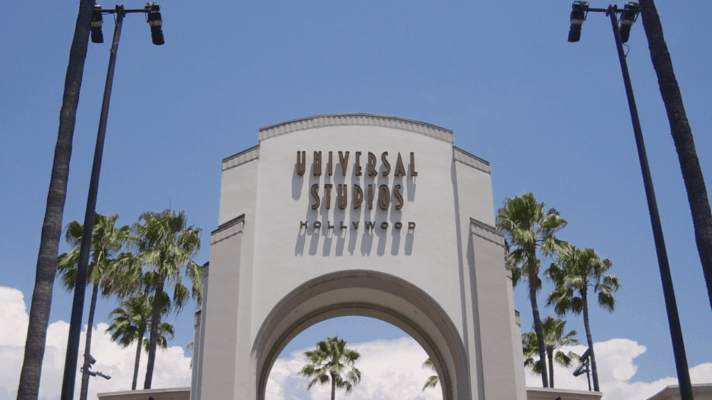 exterior of Universal Studios Hollywood