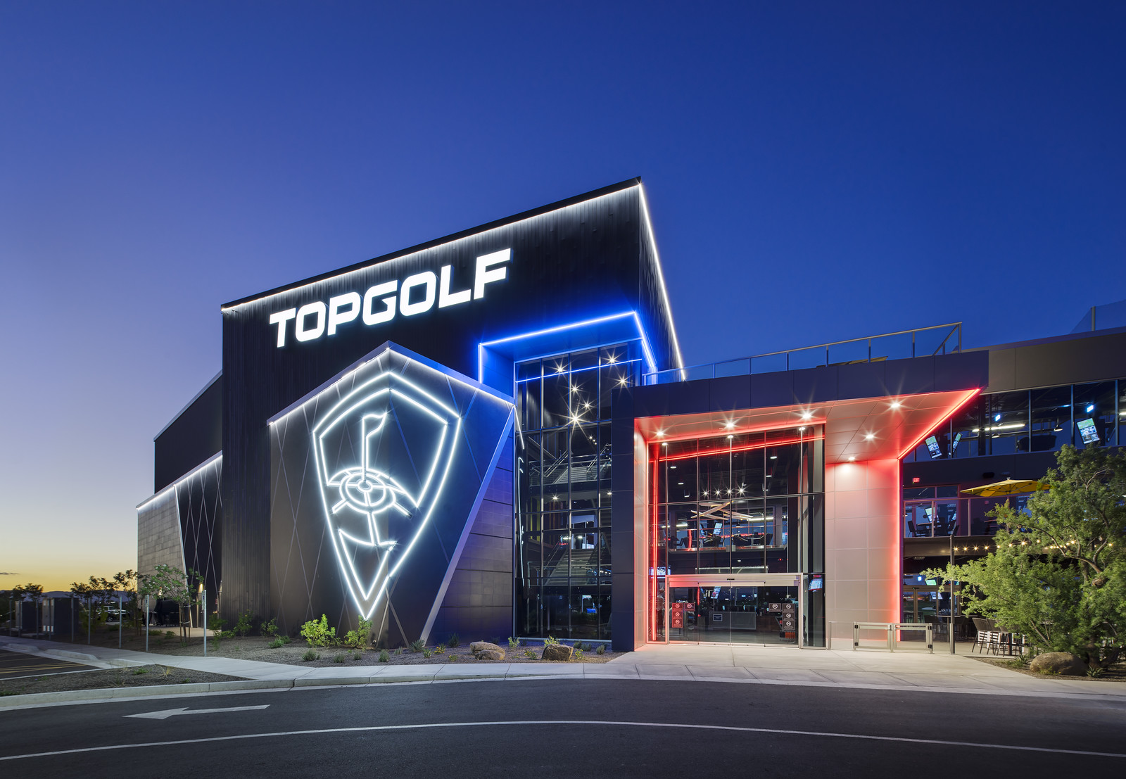 Here's what it's like to party at Topgolf Las Vegas, Courses