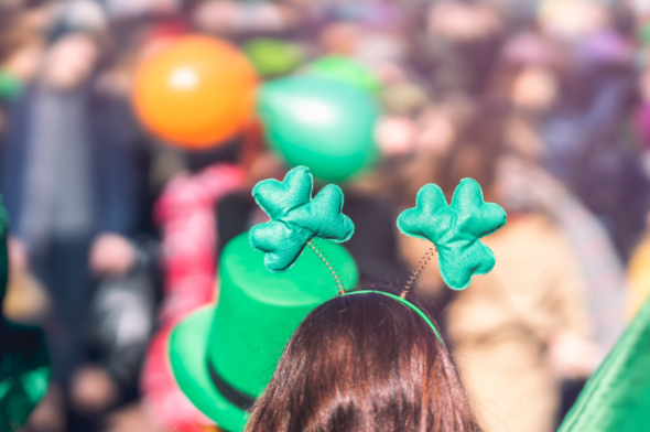 band trip to the NYC St. Patrick's Day parade