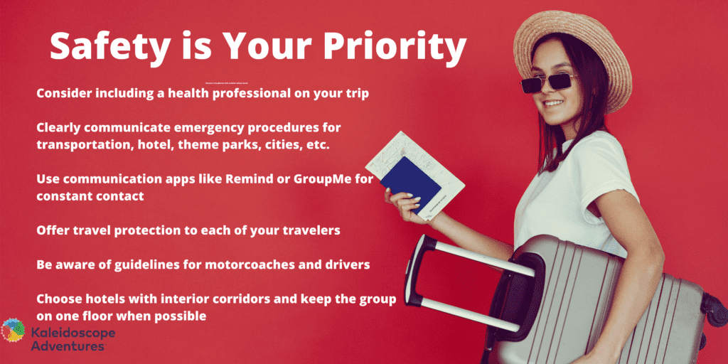 5 pro tips for planning a student trip safety
