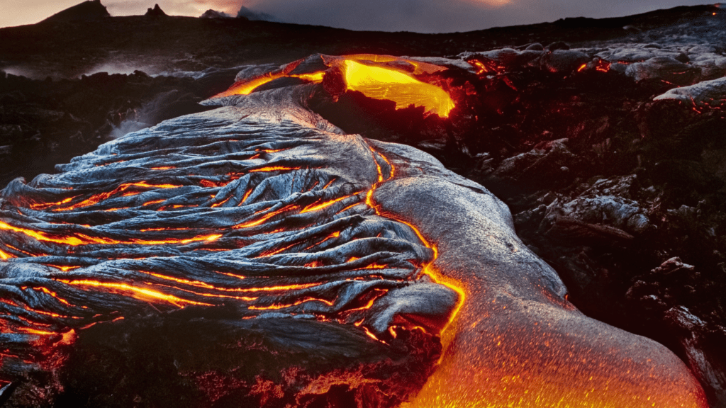 Hawaii science trip lava