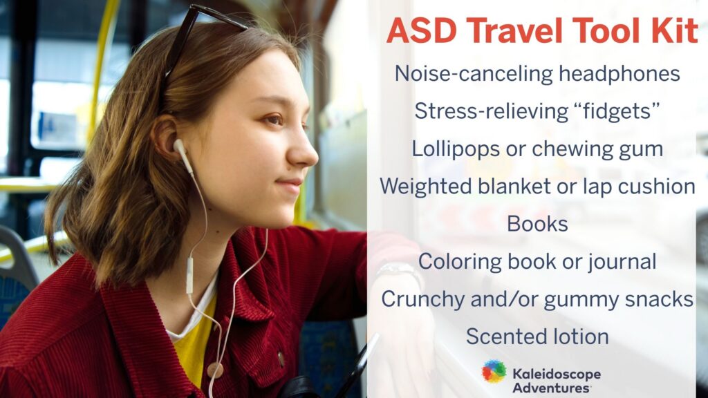 ASD Travel Tool Kit list of ideas