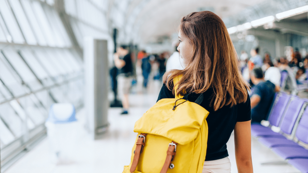 teen traveling