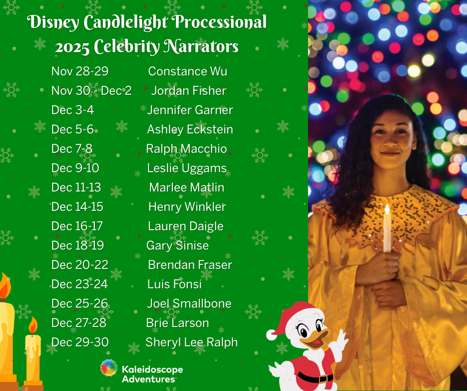 Disney Candlelight Processional 2025