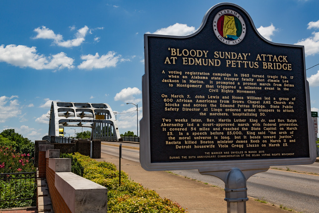 Edmund Pettus Bridge in Alabama