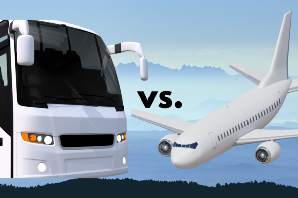 bus vs. plane