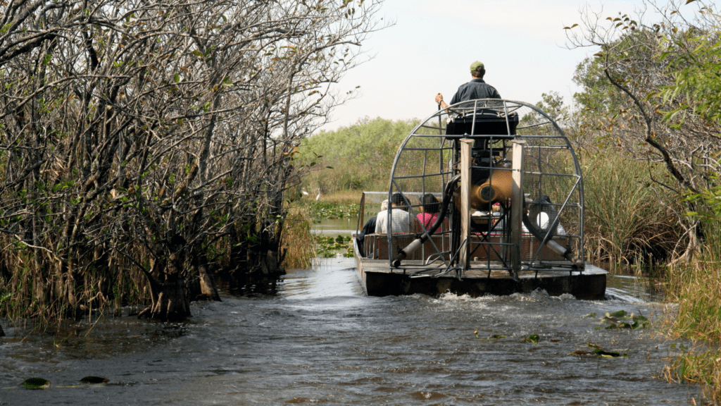 Senior class trip to Orlando airboats