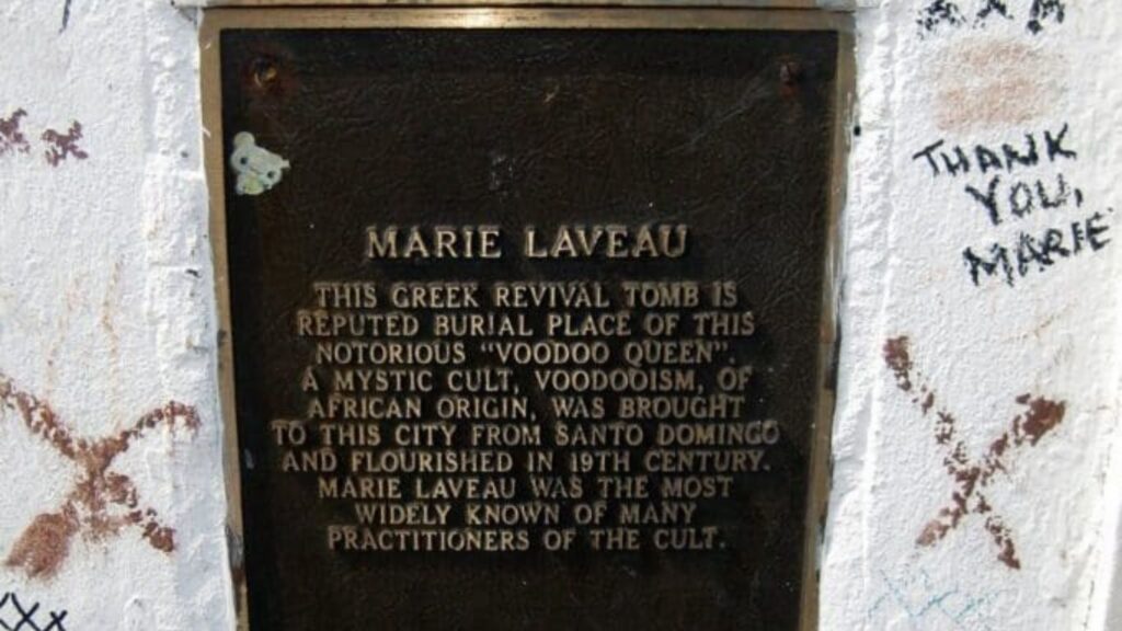 grave of Marie Laveau in New Orleans