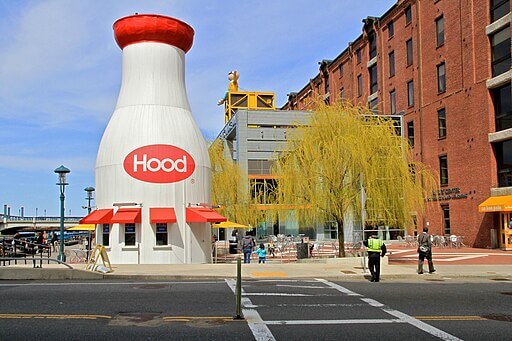 Hood Milk Bottle Boston