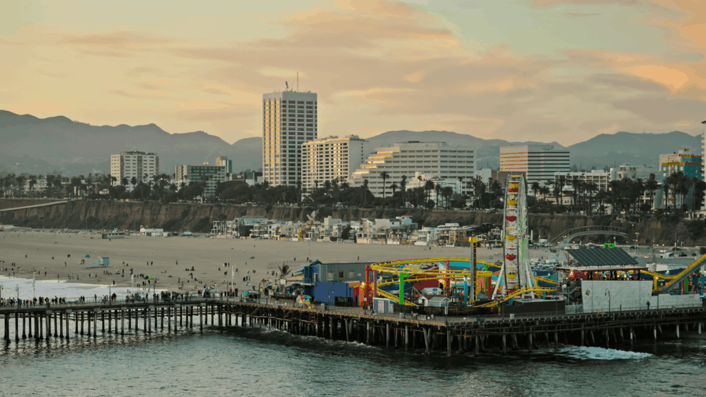LA Santa Monica Pier
