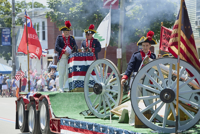 March in the Oldest July 4th Celebration in America Banner Image
