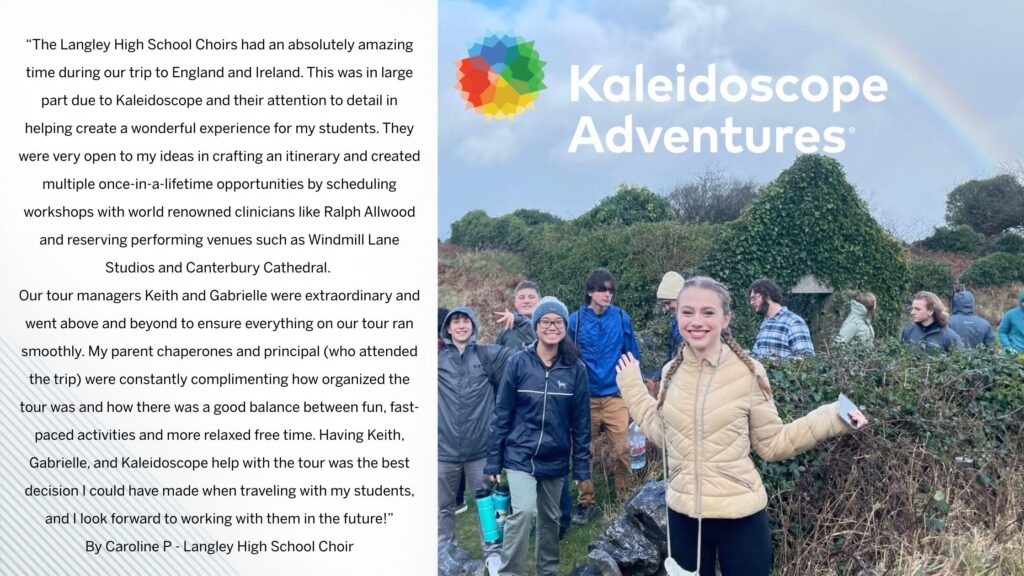 class trip to Ireland