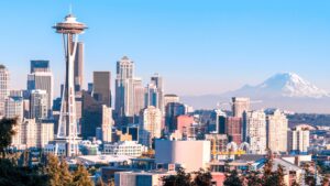 skyline of Seattle