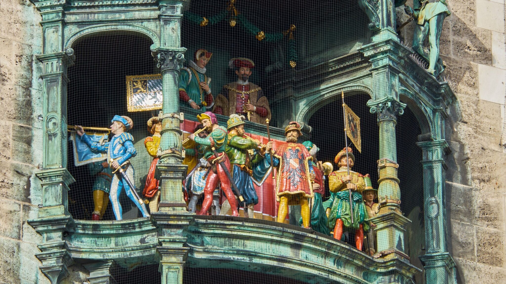 famous glockenspiel in Bavaria