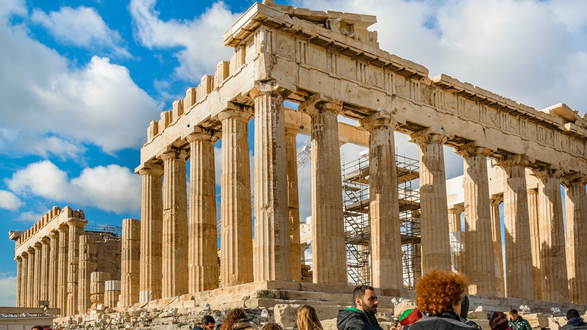 ancient acropolis in Greece